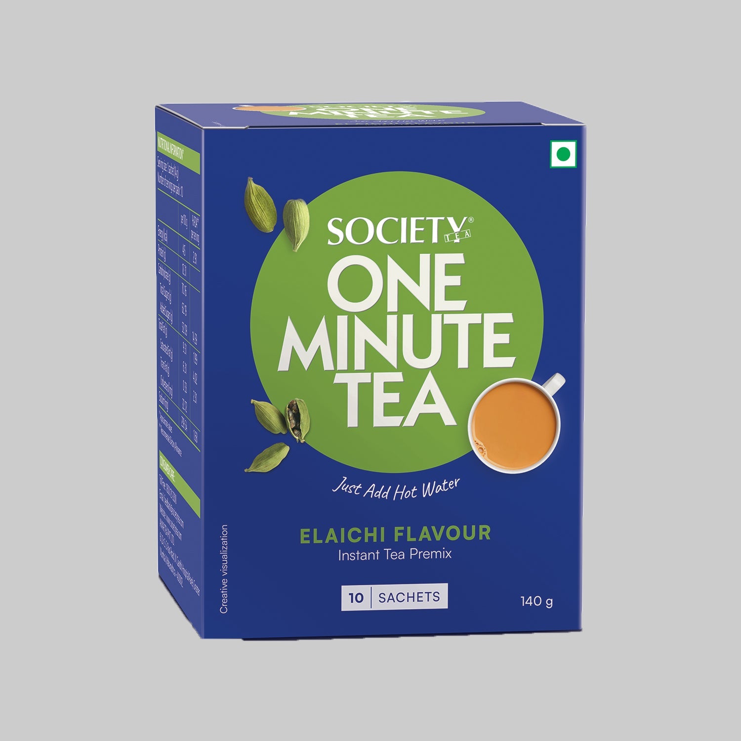 Society OMT Elaichi Premix 14 g x 10 Sachets