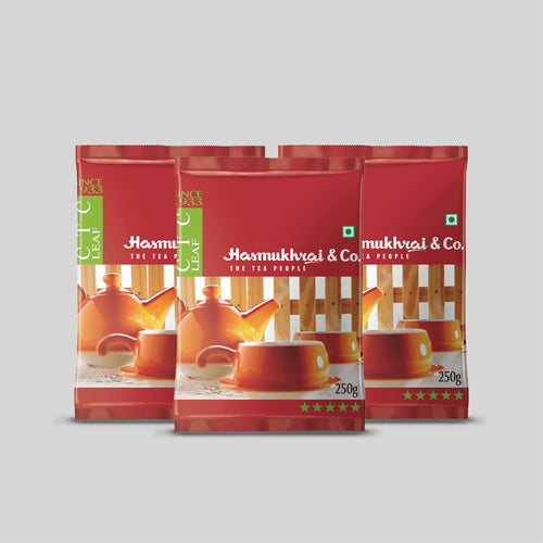 Hasmukhrai CTC Leaf - Pack of 3 250 g x 3