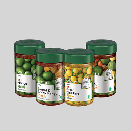 Spice Secrets Pickles Pack of 4 200 g x 4