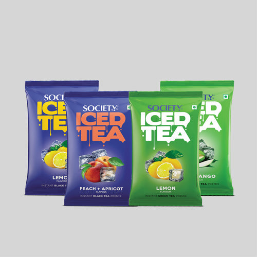 Raw Mango + Peach & Apricot + Lemon + Green Tea Lemon Iced Tea 100 g x 4