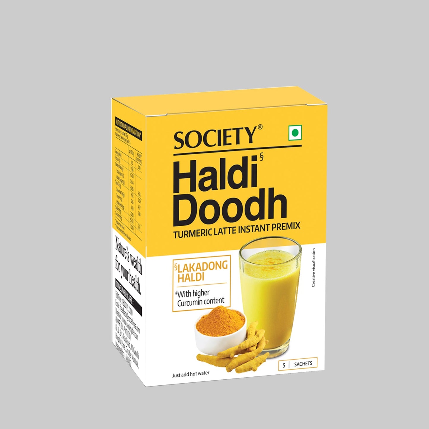 Society Haldi Doodh Premix 15 g x 5 Sachets