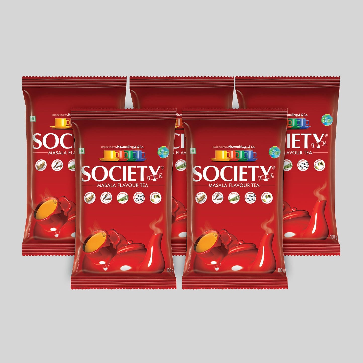 Masala Tea Pouch - Pack of 5 100 g x 5