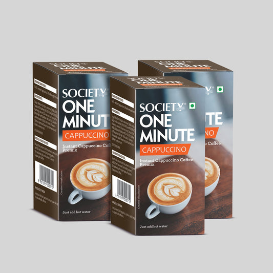 Cappuccino Premix Mono Carton - Pack of 3 100 g x 3