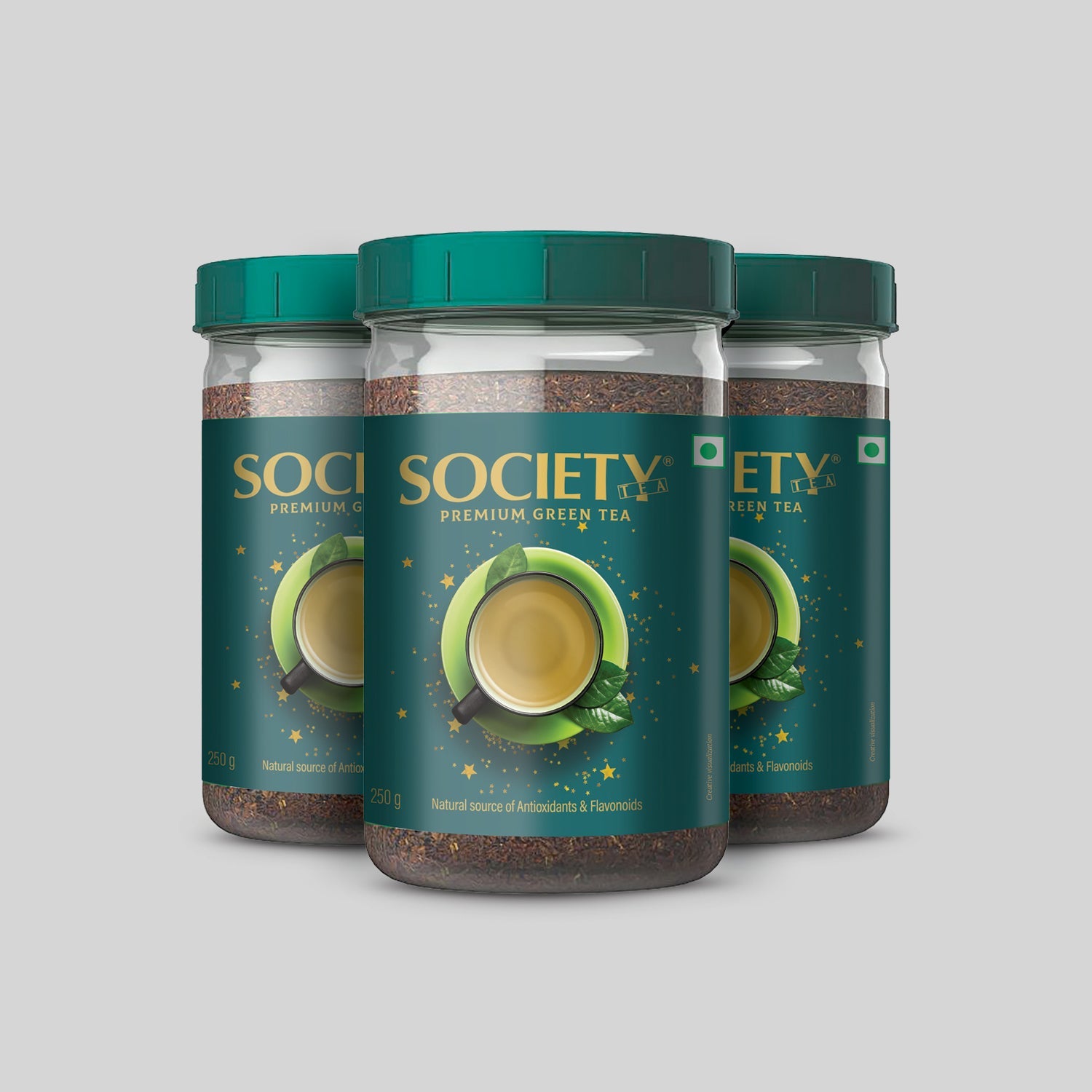 Premium Green Tea - Pack of 3 250 g x 3