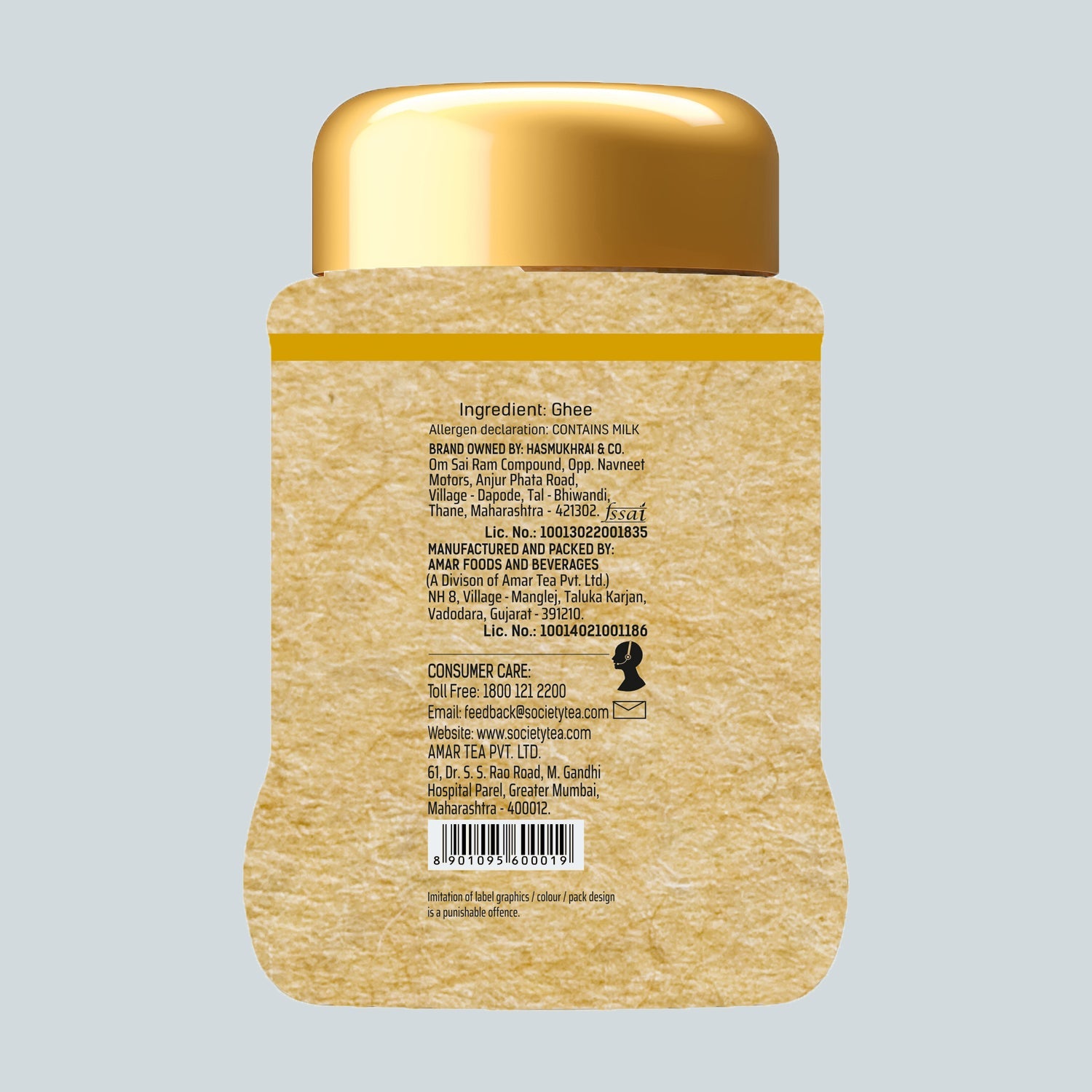 Society Desi Ghee - Pack of 2 1 ltr x 2
