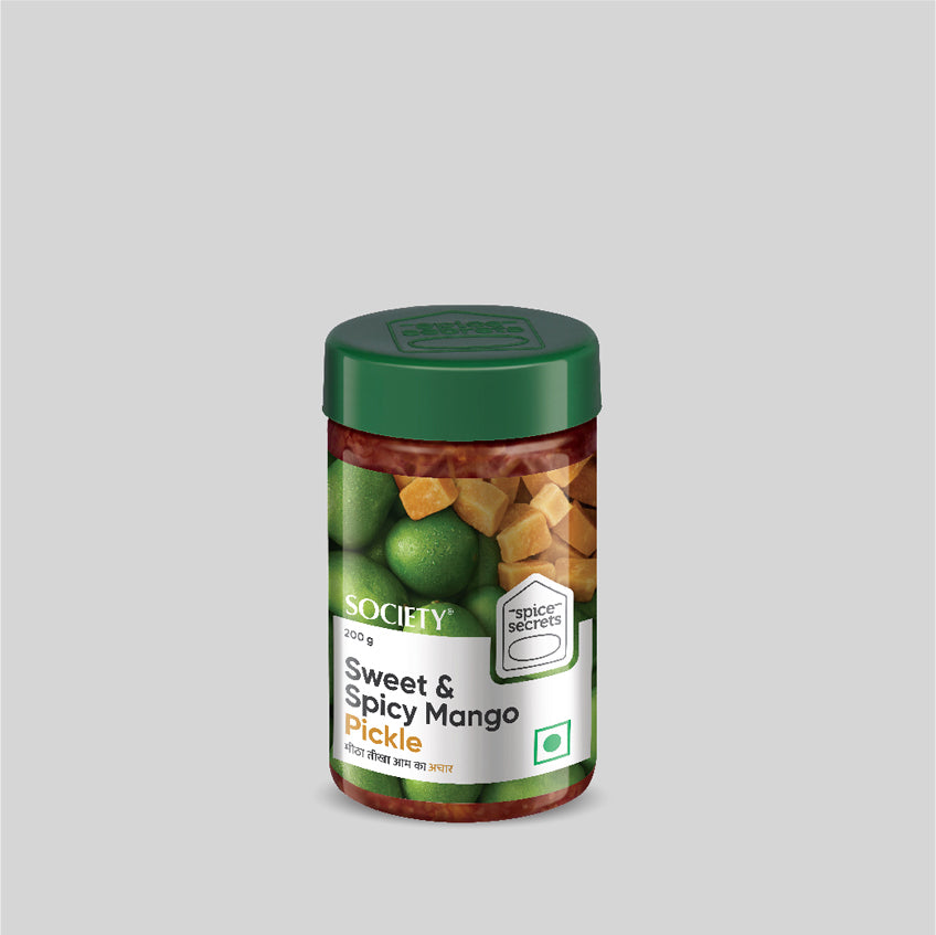 Society Sweet & Spicy Mango Pickle Jar 200 g