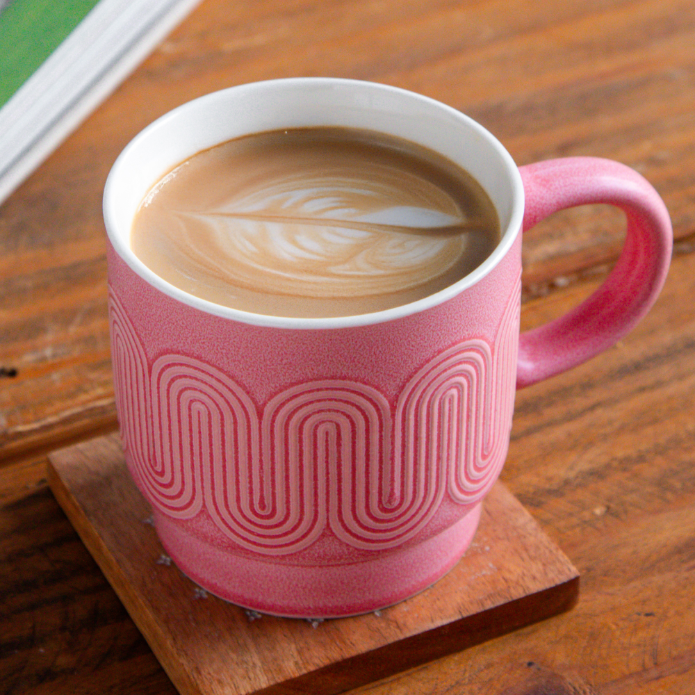 Waveform Collection – Rose Tide Coffee Mug (Set of 2) – 380 ml 380ml
