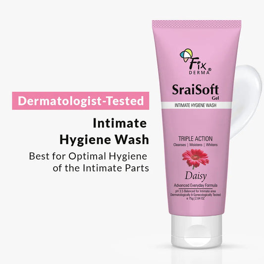 【Fixderma】 Sraisoft Gel Intimate Hygiene Wash｜スライソフト ジェル インティメイトハイジーンウォッシュ｜Daisy