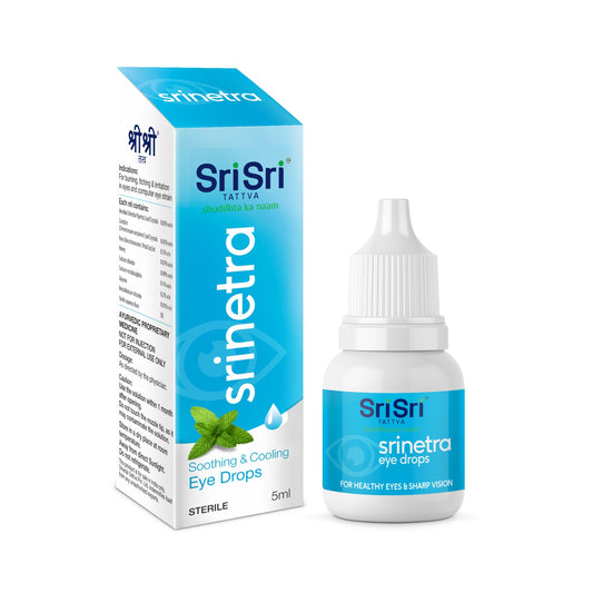 【Sri Sri Tattva】 Srinetra Eye Drops｜ スリネトラ アイドロップ｜ 5ml