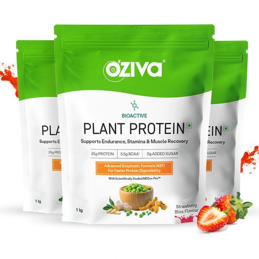 Bioactive Plant Protein for Faster Absorption & Better Digestion Strawberry Bliss / Retainer Pack