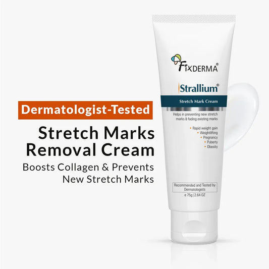 【Fixderma】 Strallium Stretch Marks Cream｜ストラリウム ストレッチマーク クリーム｜75g