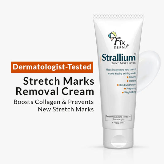 【Fixderma】 Strallium Stretch Marks Cream｜ストラリウム ストレッチマーク クリーム｜75g