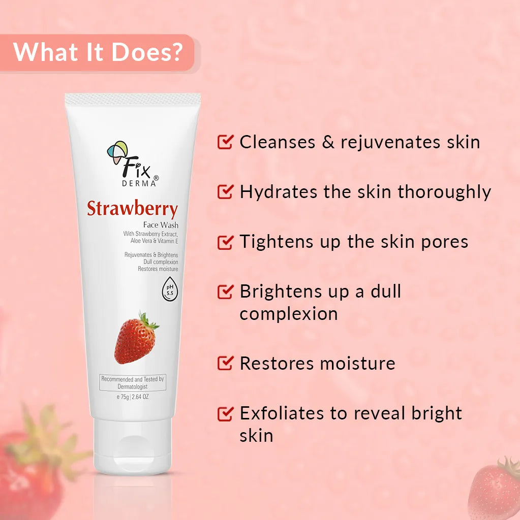 Strawberry Face Wash