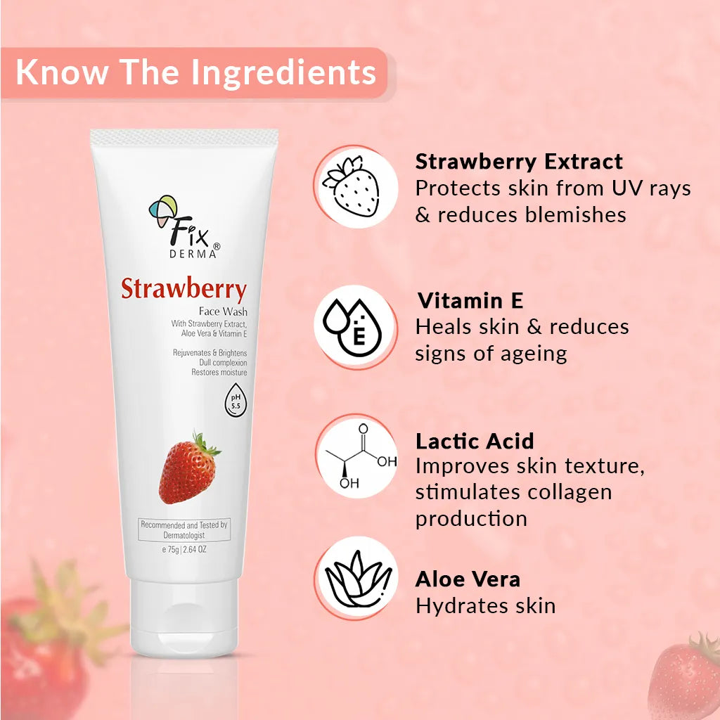 Strawberry Face Wash
