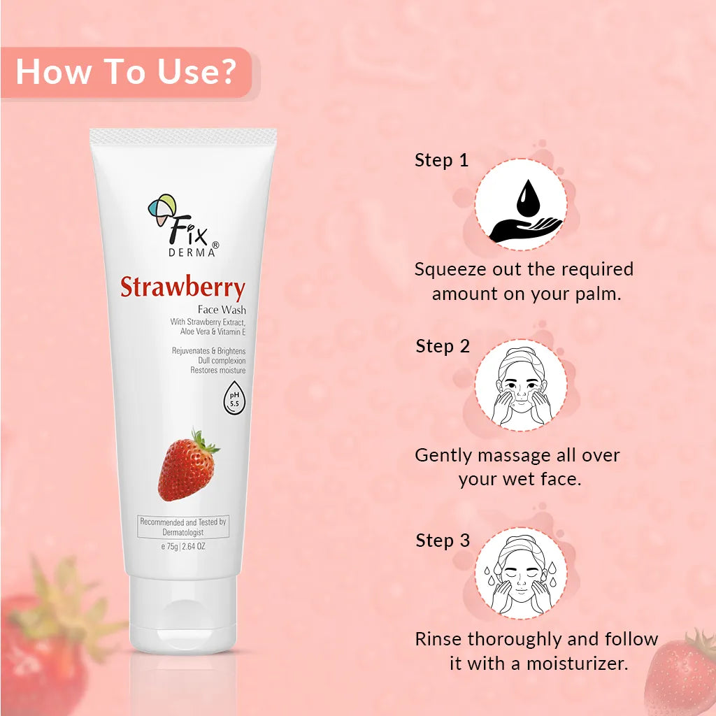 Strawberry Face Wash