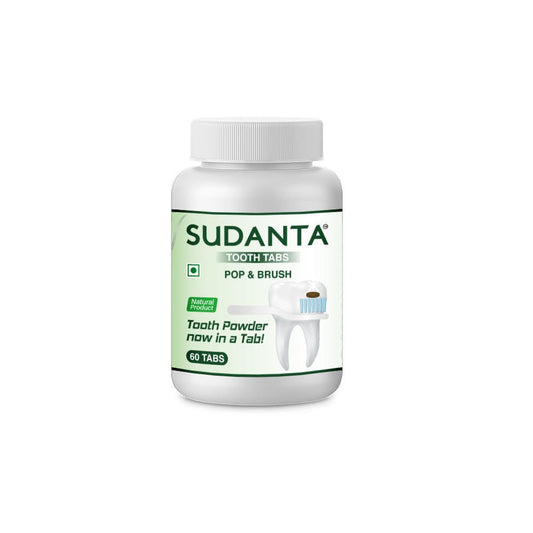 【Sri Sri Tattva】 Sudanta Tooth Tabs｜ スダンタ トゥースタブ｜ 60錠