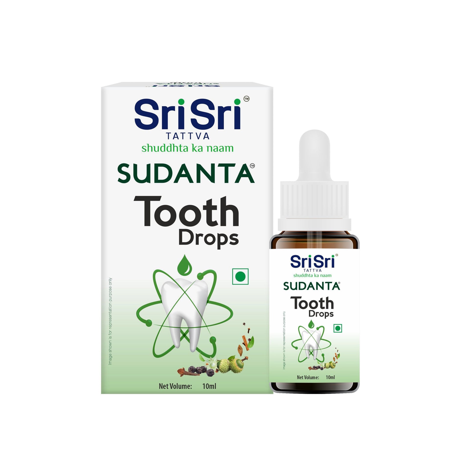 Sudanta Tooth Drops | One Solution For All Your Dental Problems | Natural Oral Protection | 10 ml 10ml