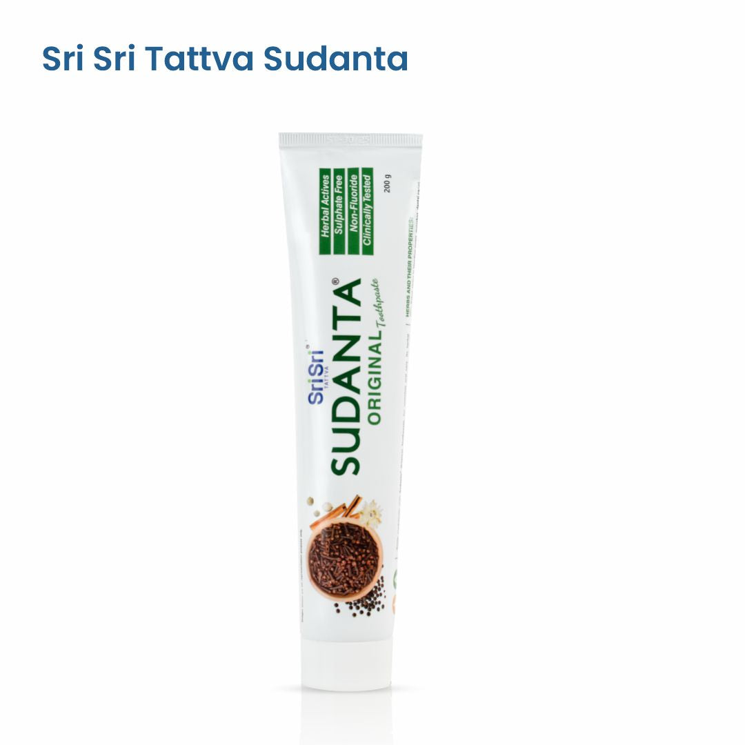 Sudanta Original Toothpaste | Non - Fluoride | 100% Vegetarian | 200 g 200g