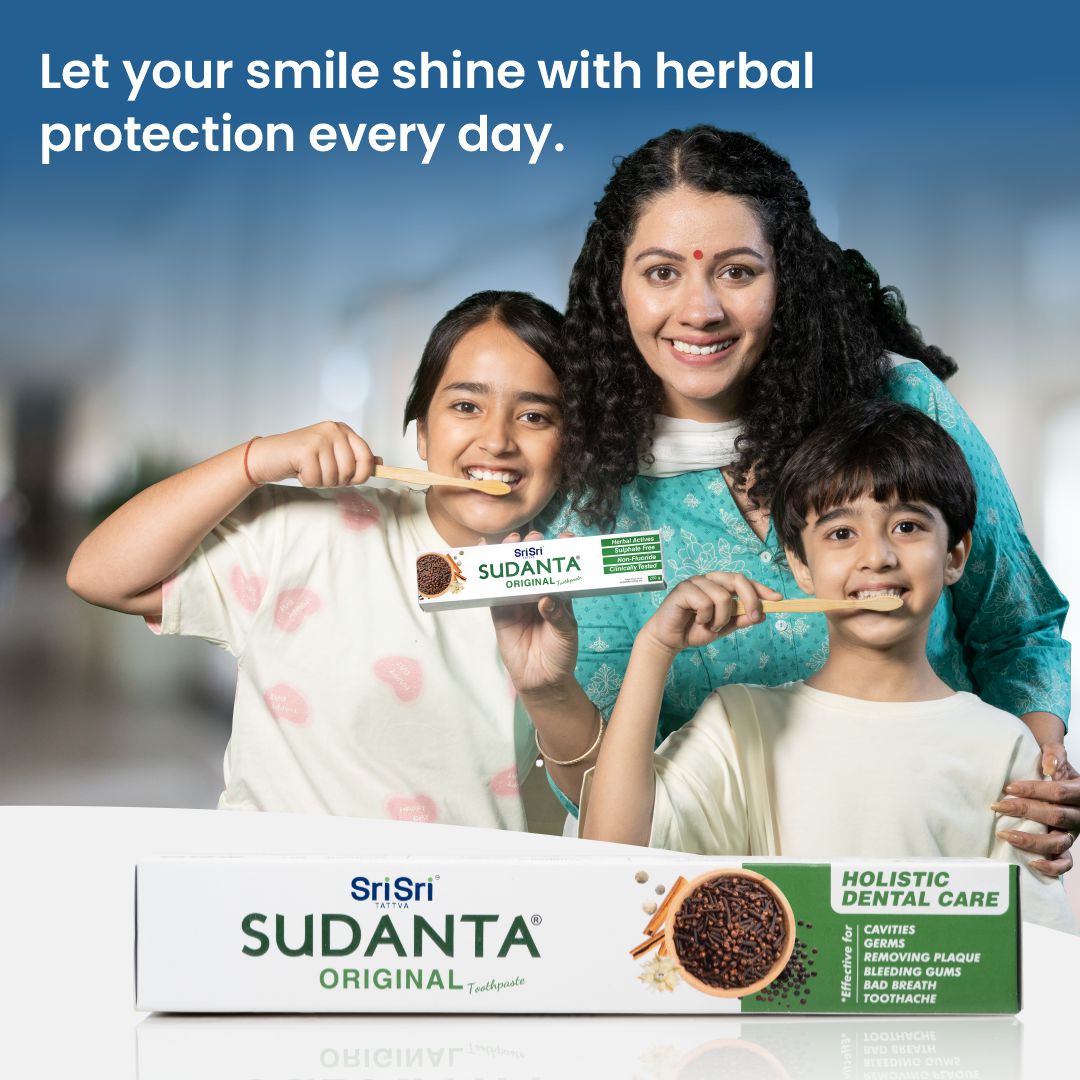 Sudanta Original Toothpaste | Non - Fluoride | 100% Vegetarian | 200 g 200g