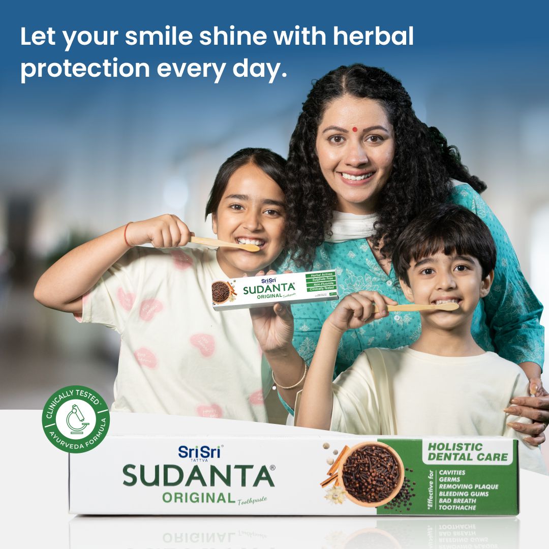 Sudanta Original Toothpaste -  Non - Fluoride - 100% Vegetarian, 100 g 100g