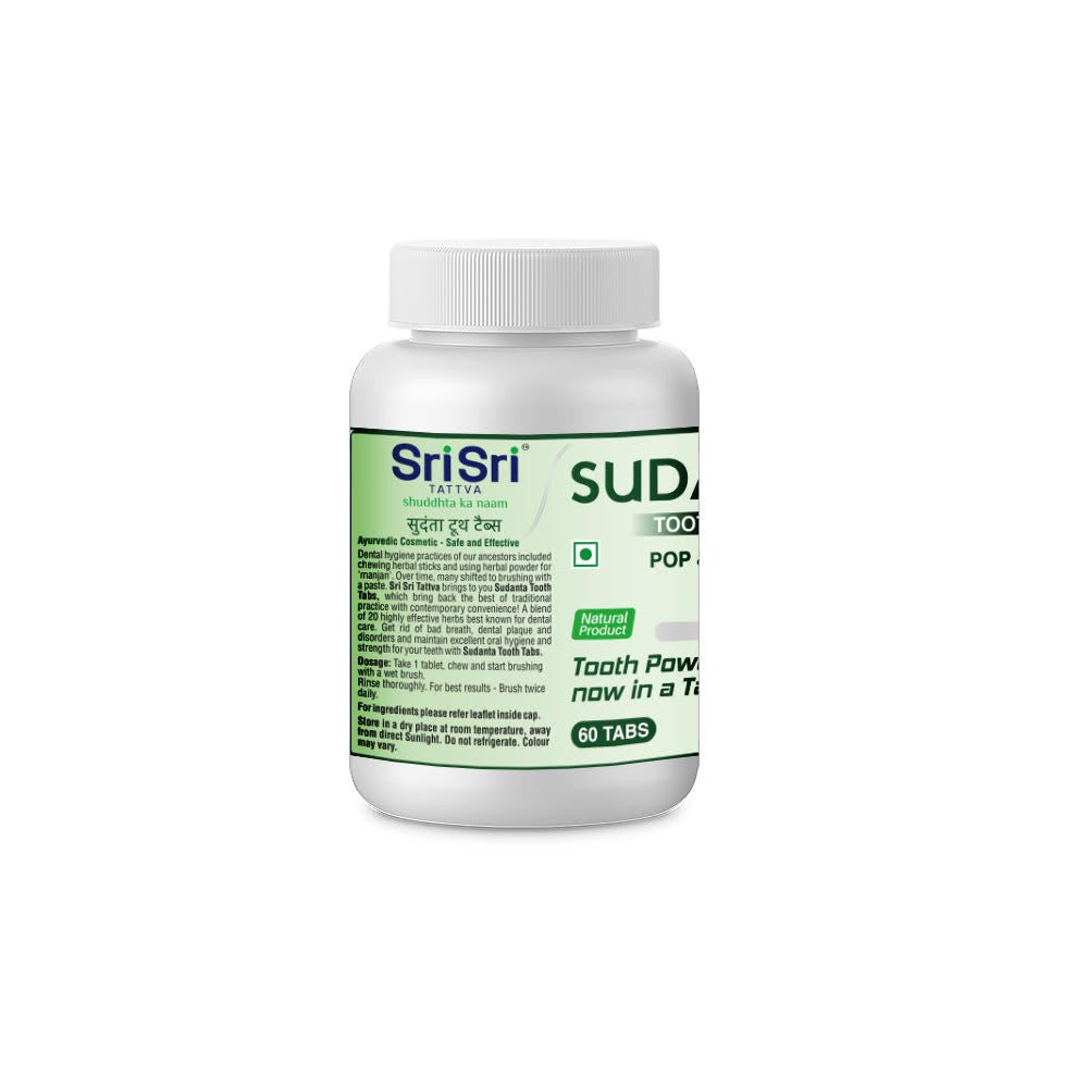 Sudanta Tooth Tabs, 60 Tabs | 650 mg 650mg