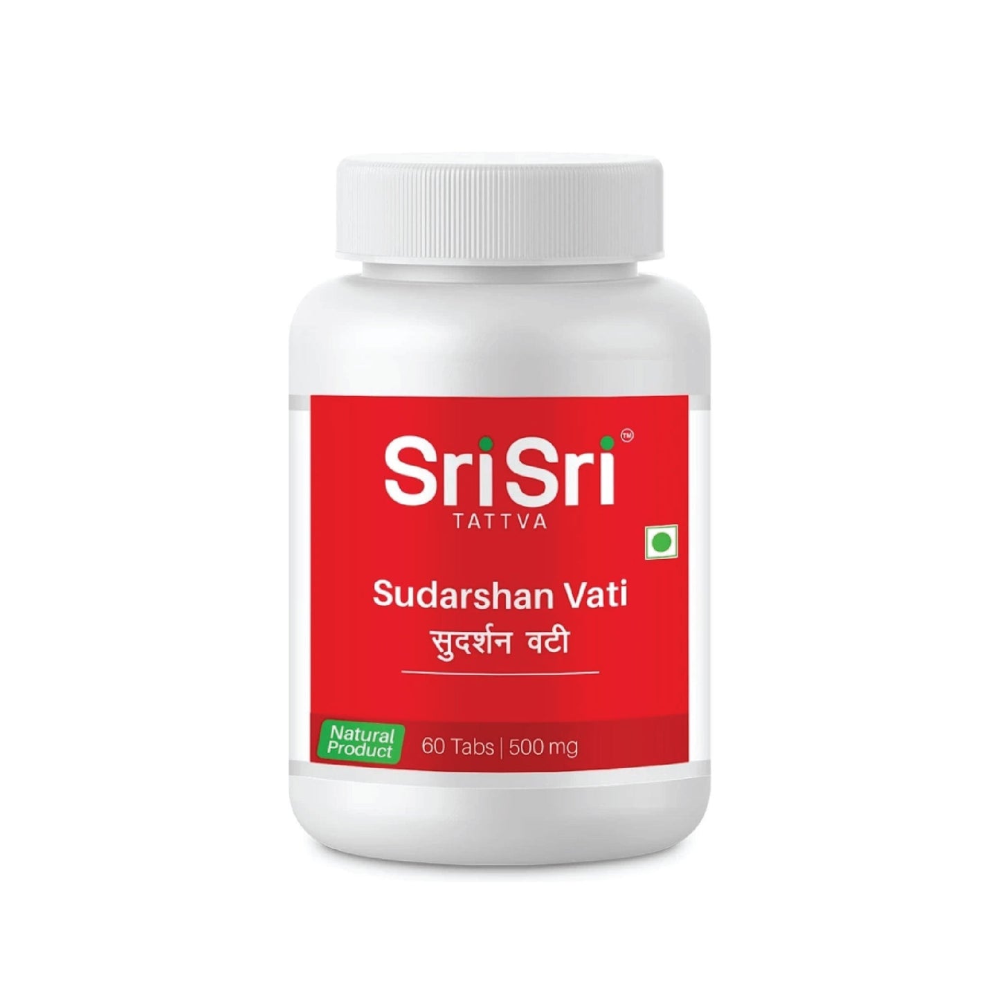 Sudarshan Vati - Fever & liver Disorders , 60 Tabs | 500 mg 500mg