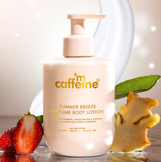 【mCaffeine】 Summer Breeze Perfume Body Lotion - 300ml｜サマーブリーズ パフューム ボディローション｜300ml