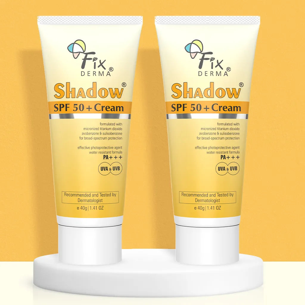 Shadow Sunscreen SPF 50 + Cream 40g Pack of 2 40gx2
