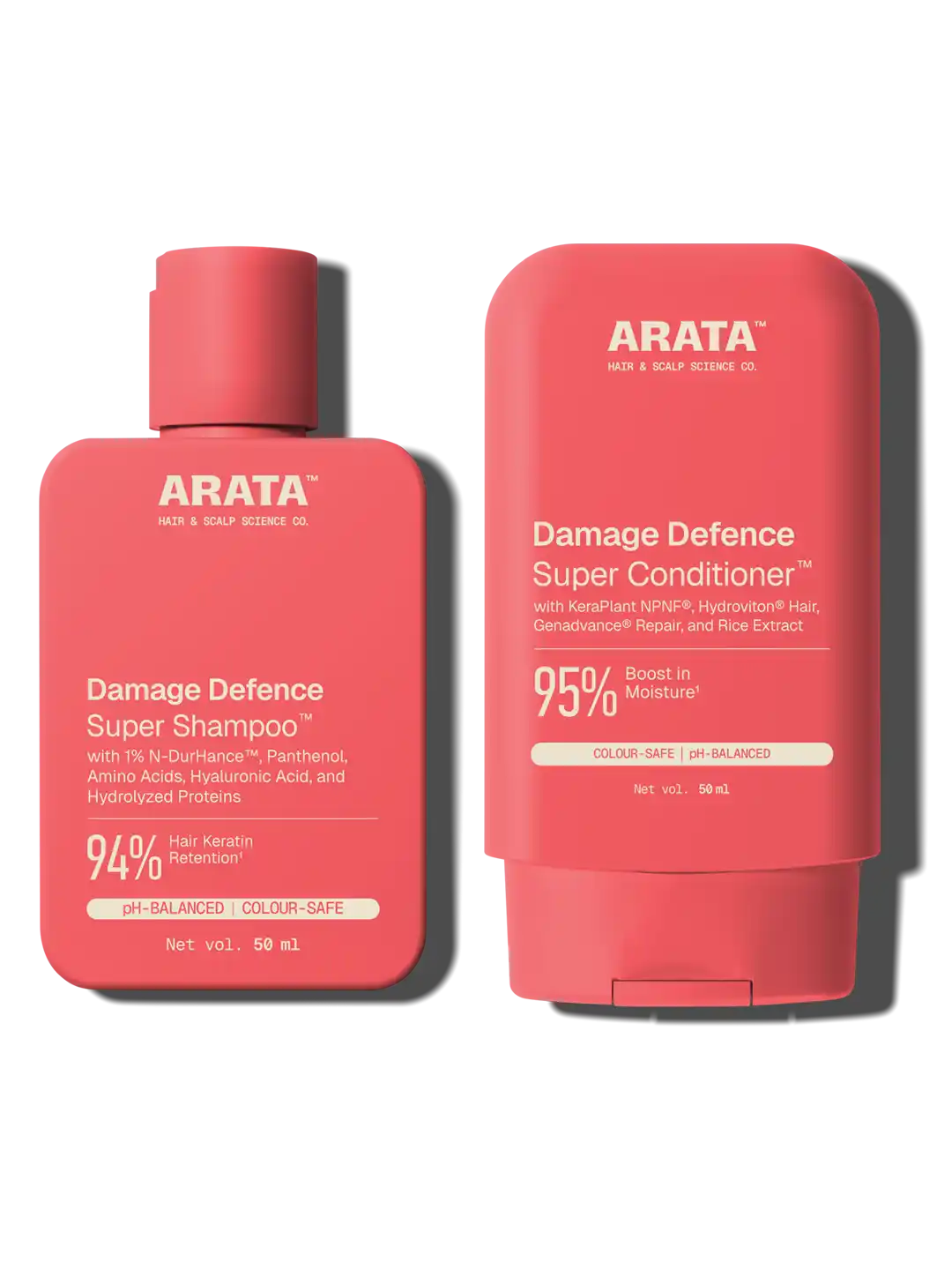 【Arata】 Damage Defence Shampoo & Conditioner Duo｜ダメージディフェンス シャンプー＆コンディショナー デュオ