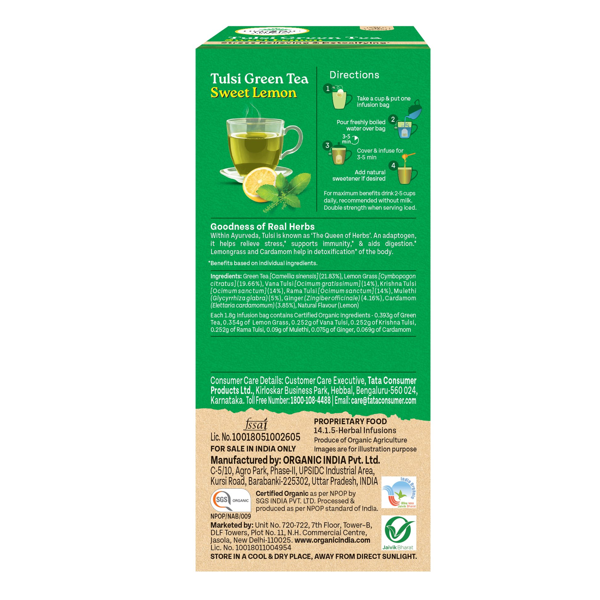 Tulsi Sweet Lemon