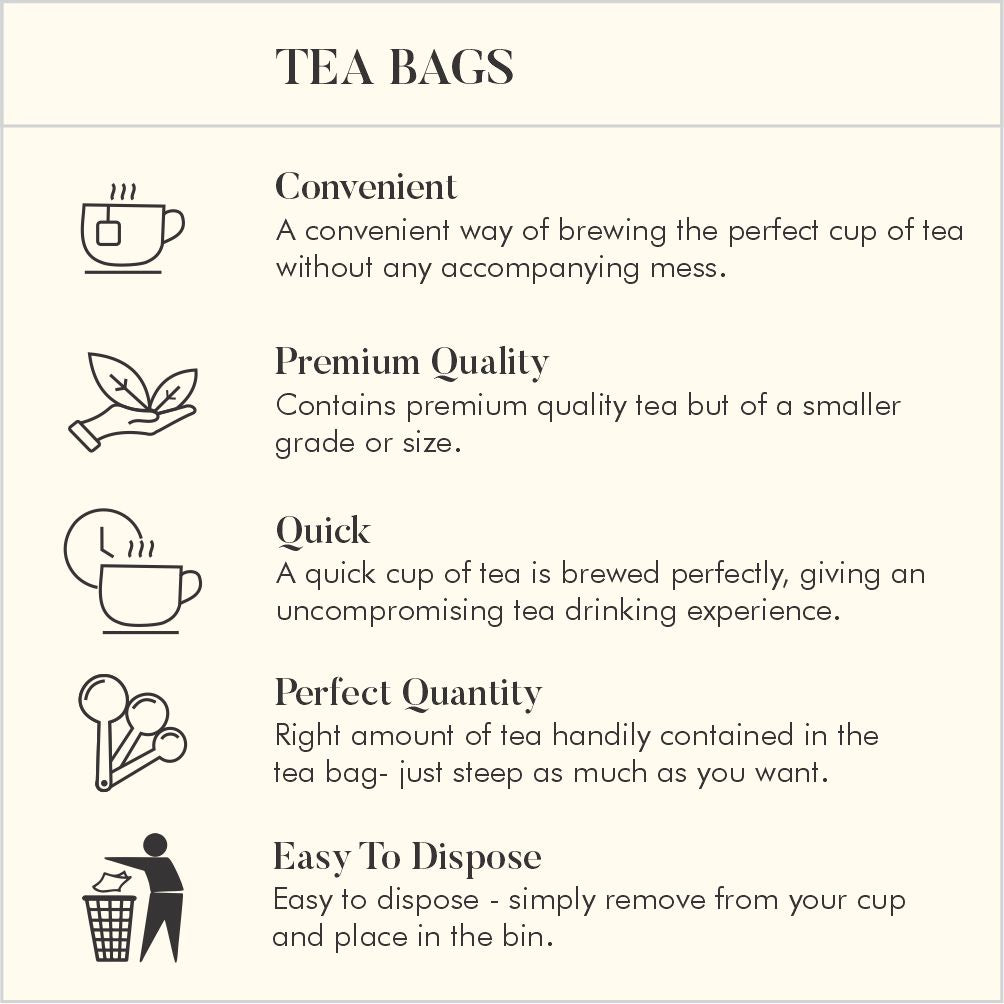 3 Assorted Black Teas - 25 Teabags 25teabags