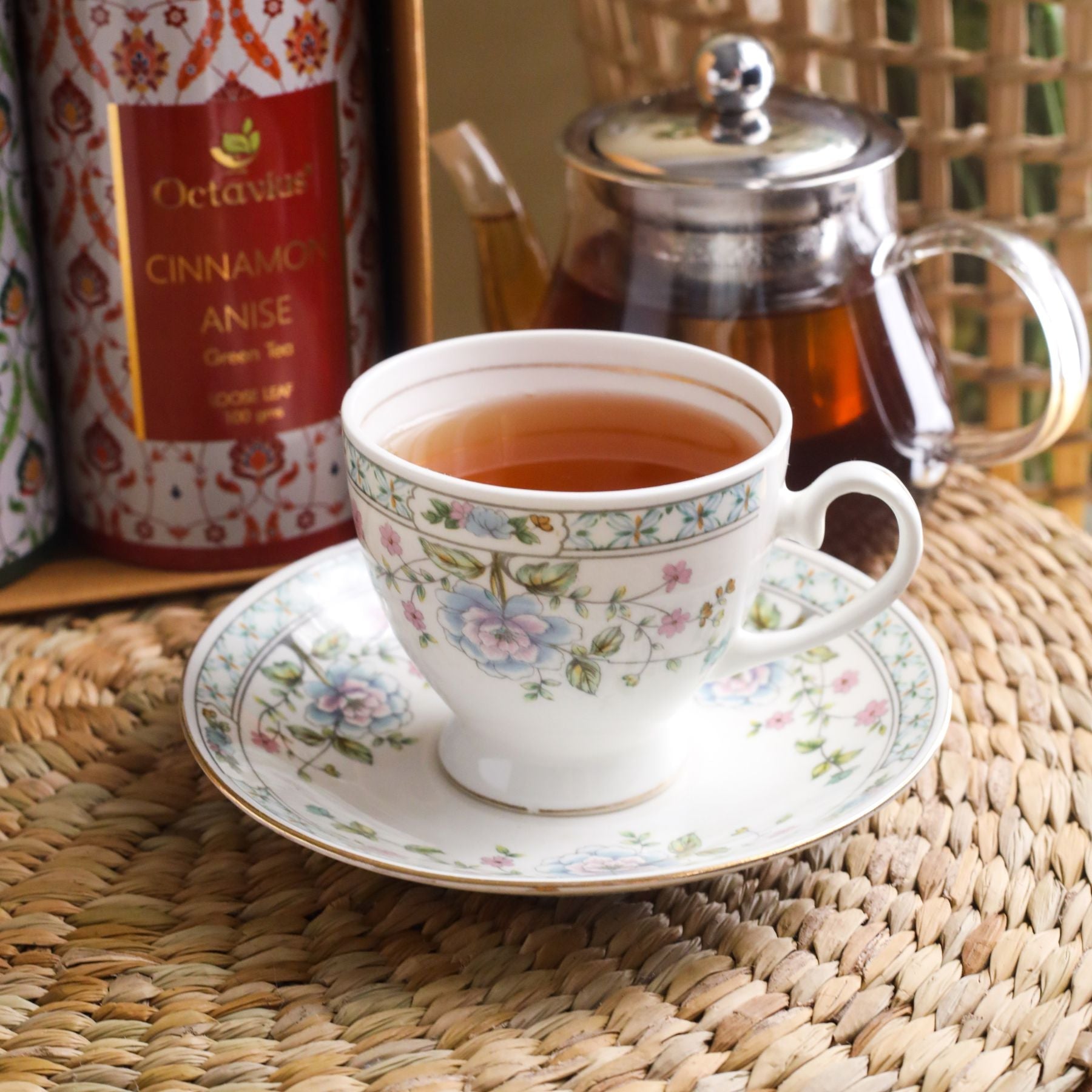 Tea Essentials-Floral Wellness (2 Wellness Green Tea Blends) 950g