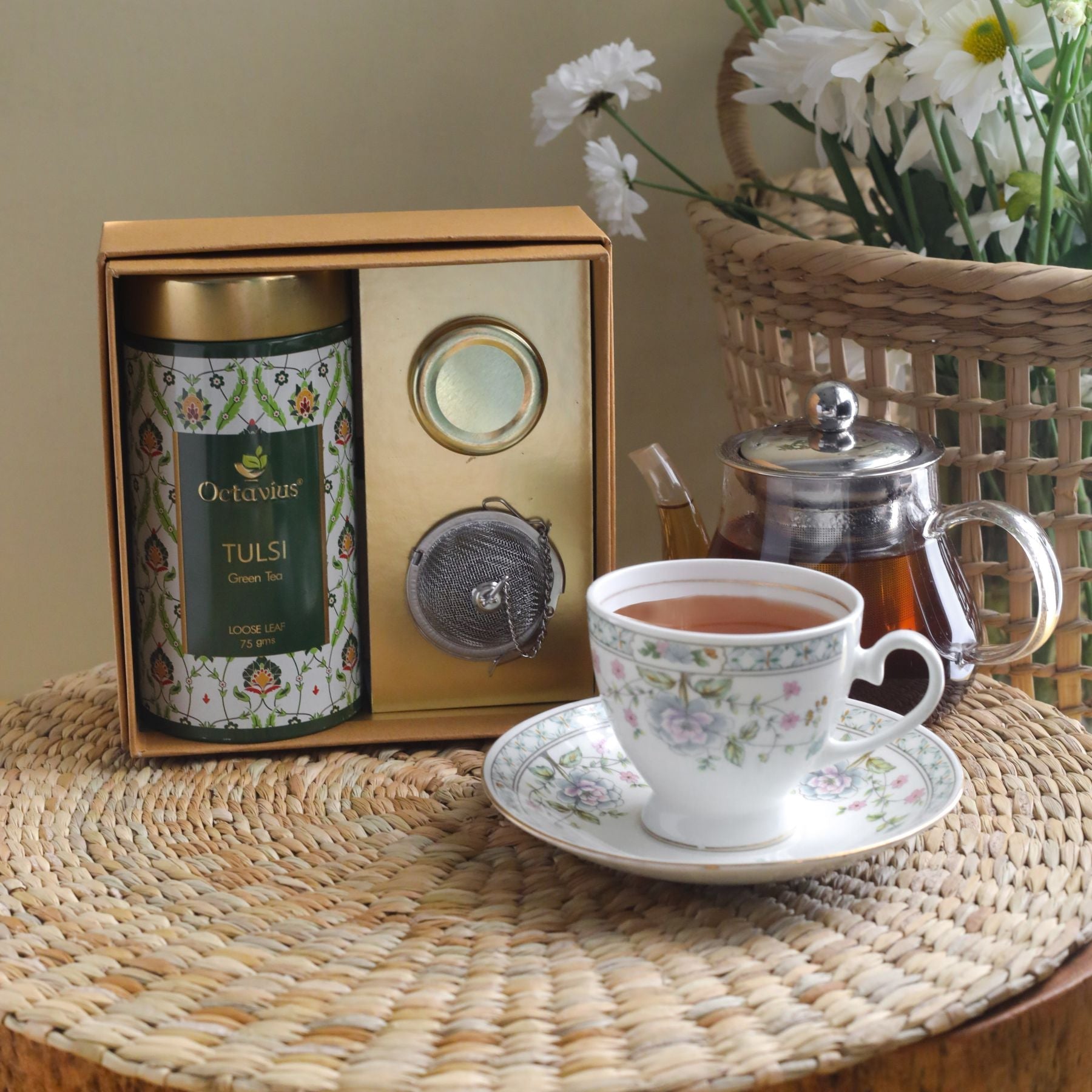 Tea Essentials-Holy Basil (Tulsi Green Tea) 970g