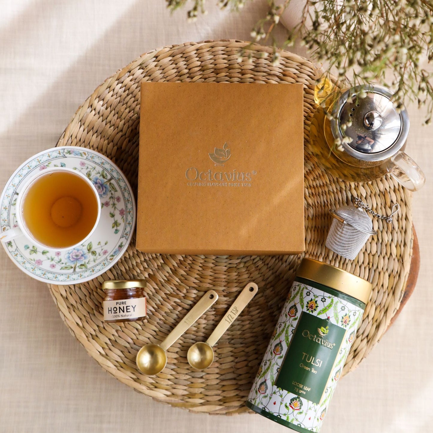 Tea Essentials-Holy Basil (Tulsi Green Tea) 970g
