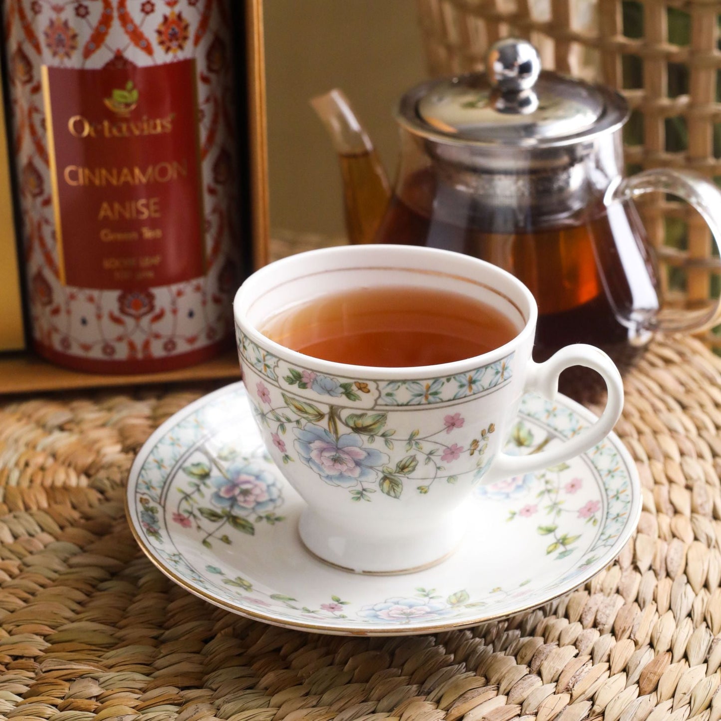 Tea Essentials-Sweet & Spicy (Cinnamon & Star Anise Green Tea) 950g