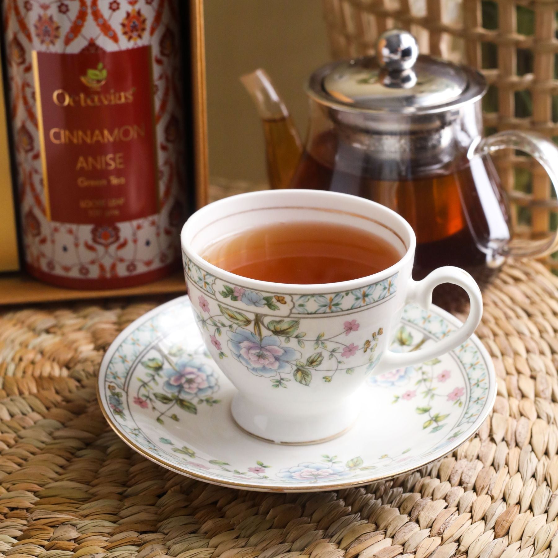 Tea Essentials-Sweet & Spicy (Cinnamon & Star Anise Green Tea) 950g