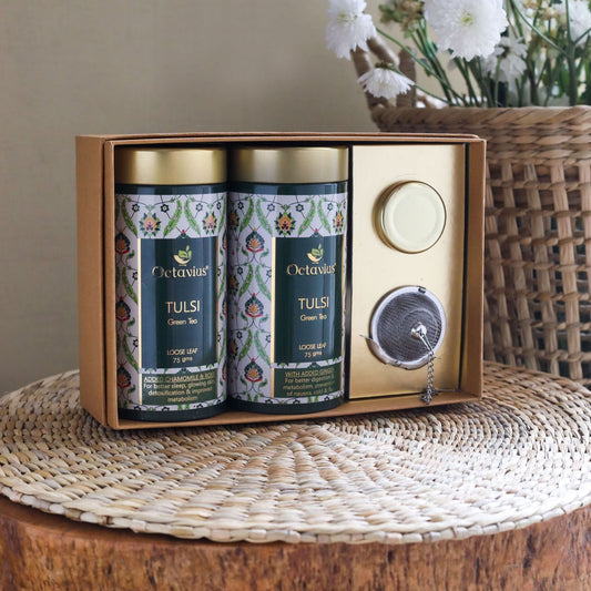 Tea Essentials- Truly Tulsi (2 Tulsi Green Tea Blends) 950g