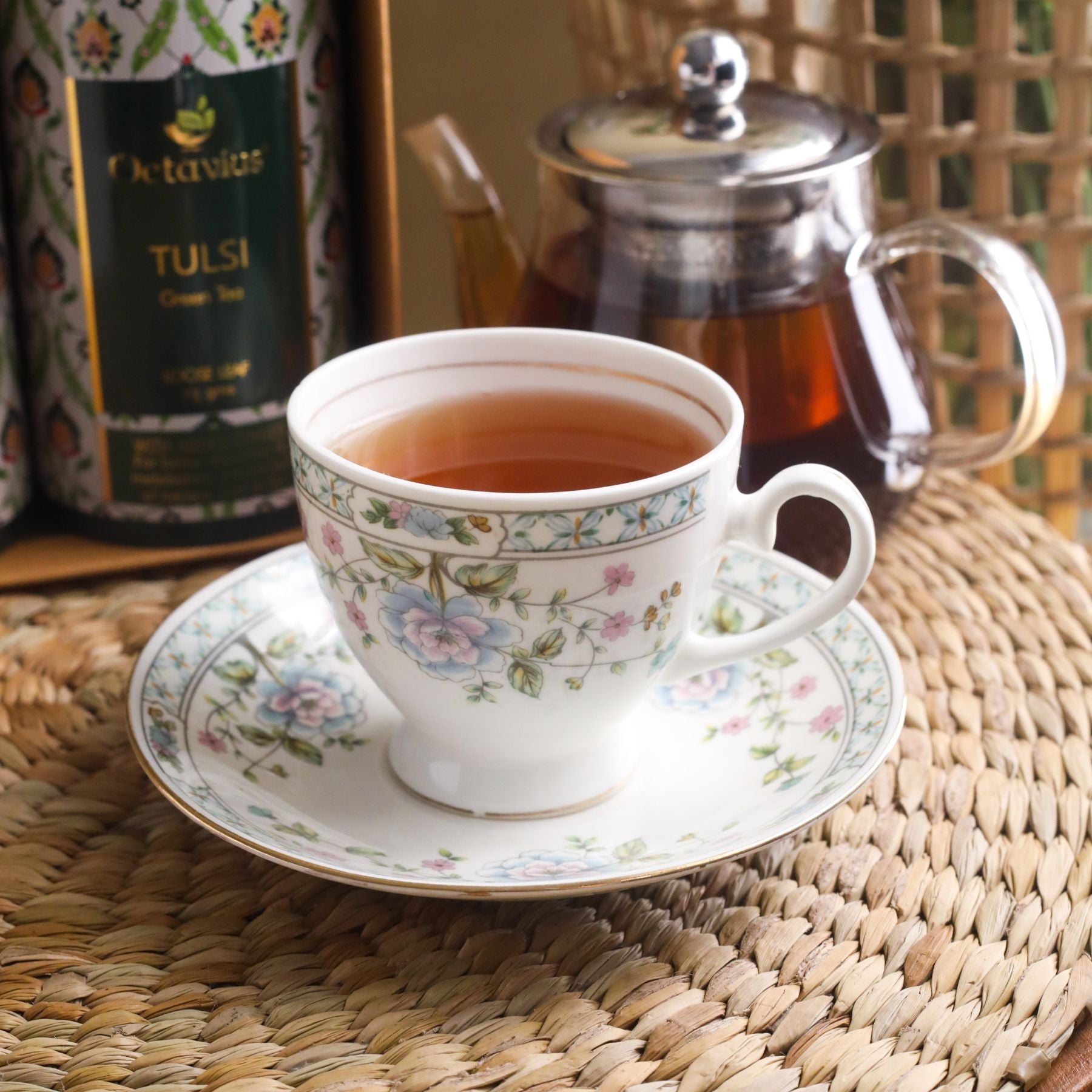 Tea Essentials- Truly Tulsi (2 Tulsi Green Tea Blends) 950g