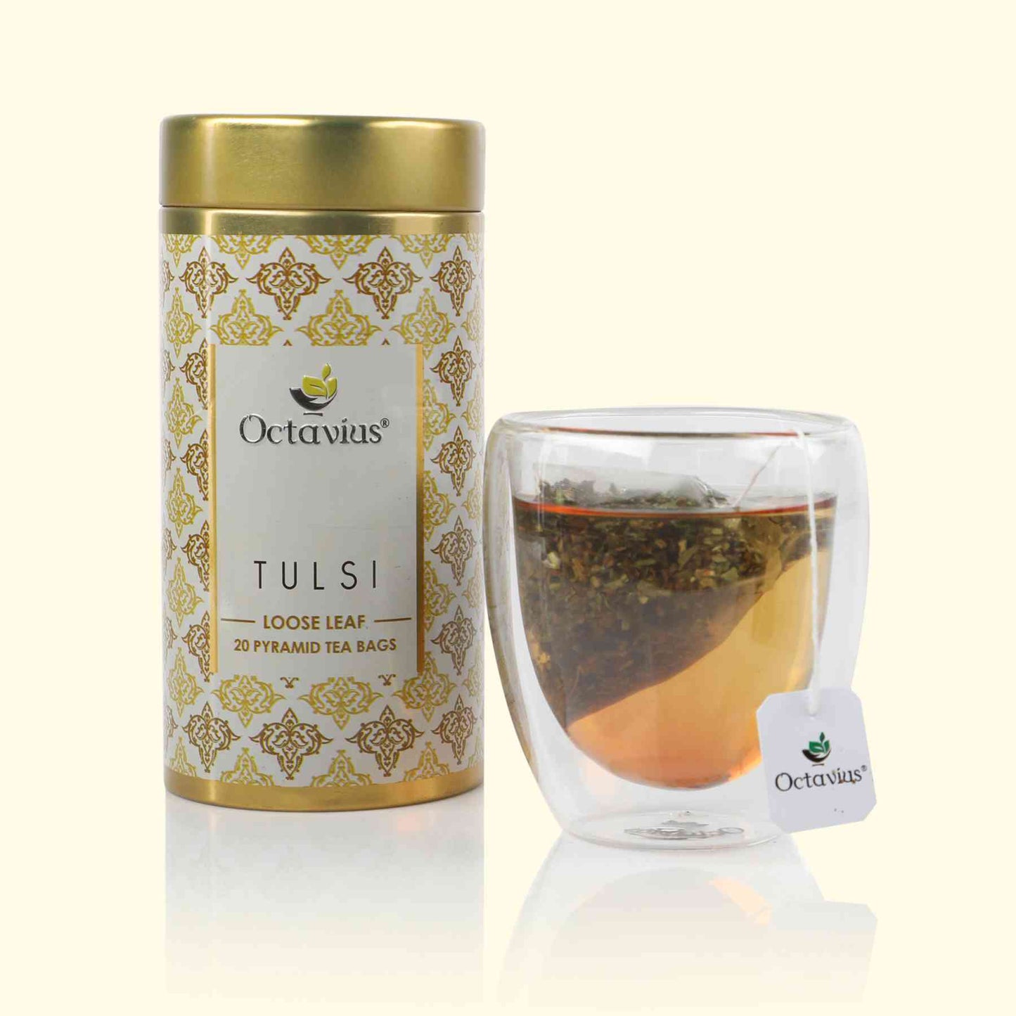 Tulsi Green Tea (20 Pyramid Tea Bags) 20 Pyramid