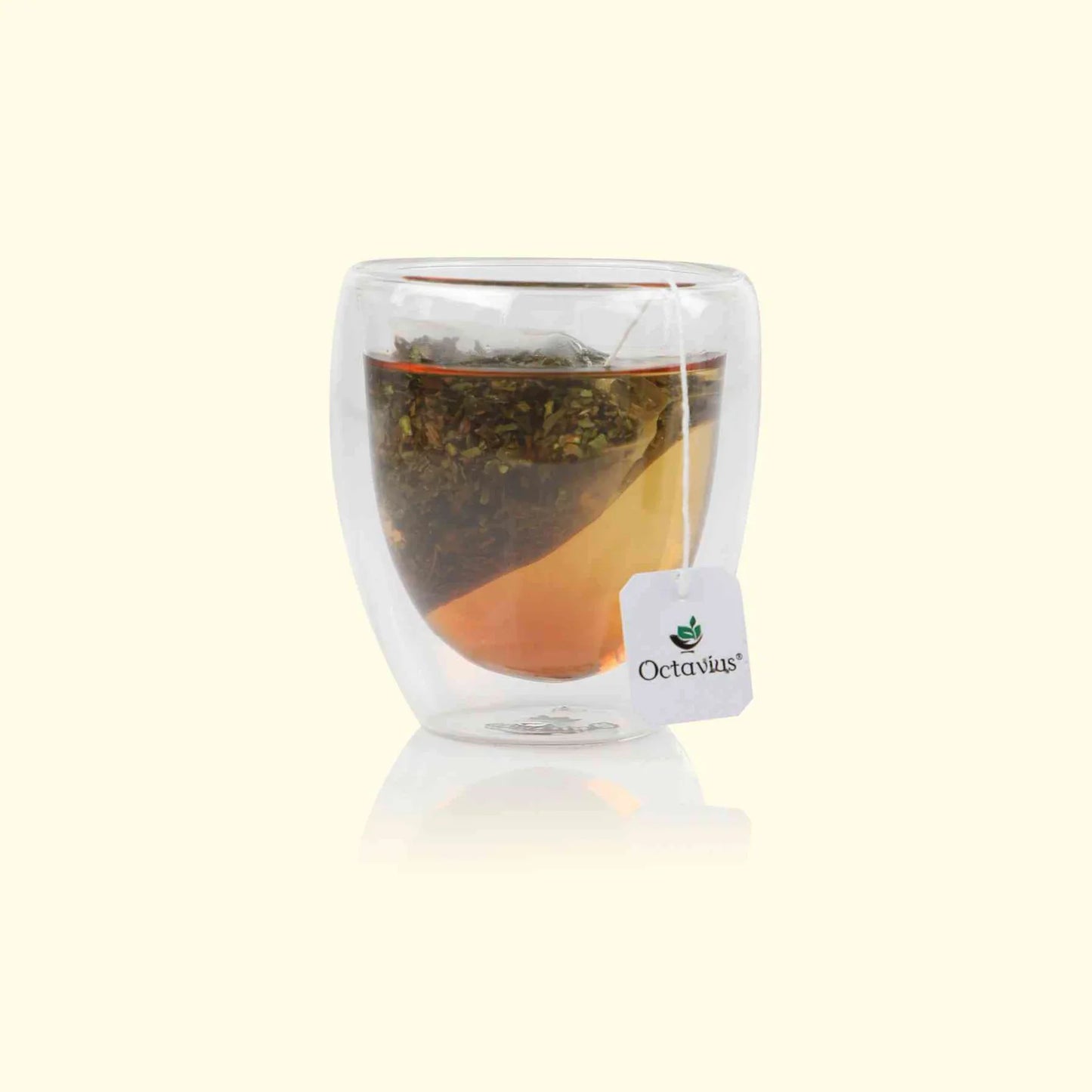 Collector’s Tea Box - Complete Tea Kit ( One Tea of your Choice and Double Wall Glasses) Kashmiri Kahwa
