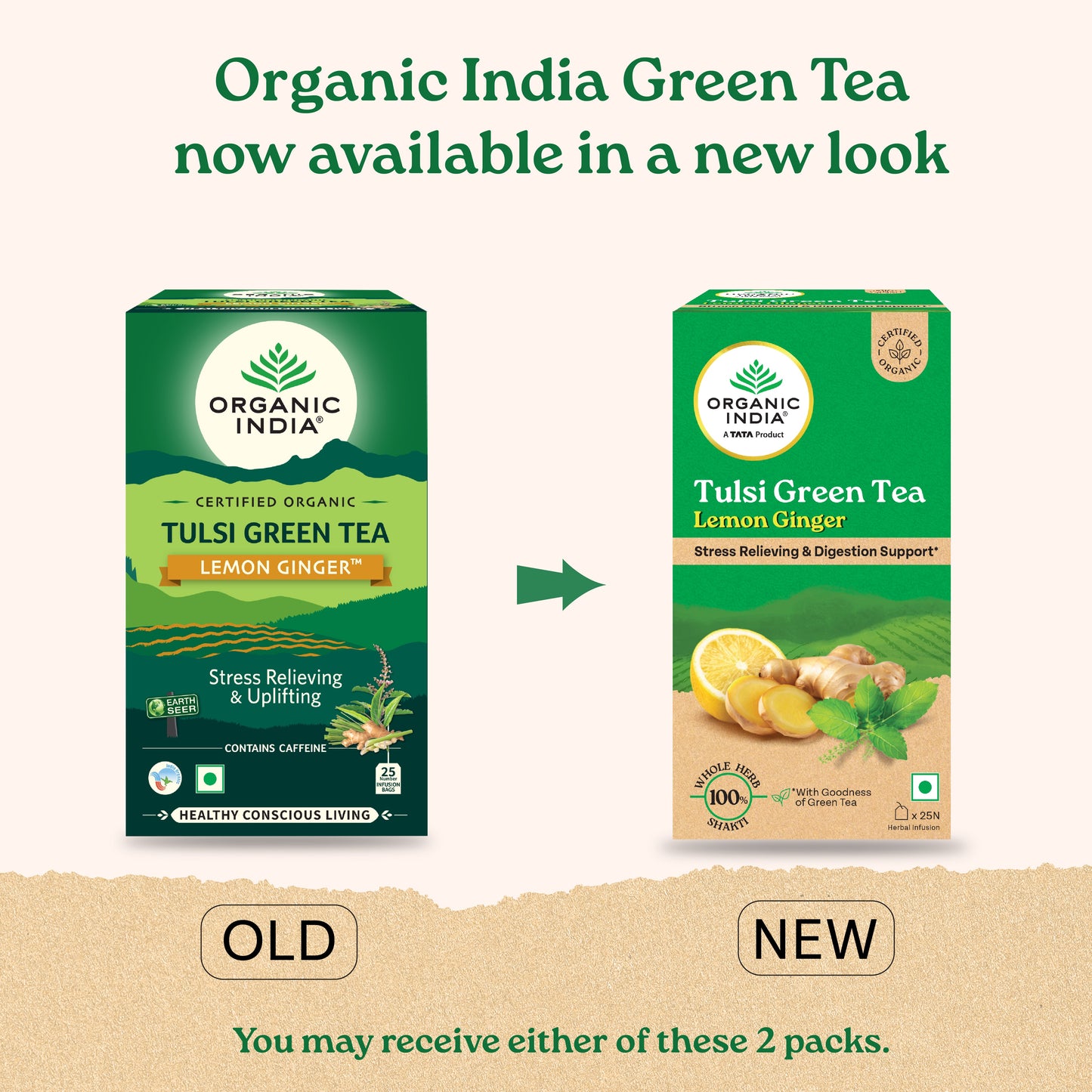 Combo Green Tea Lemon Ginger & Moringa Powder