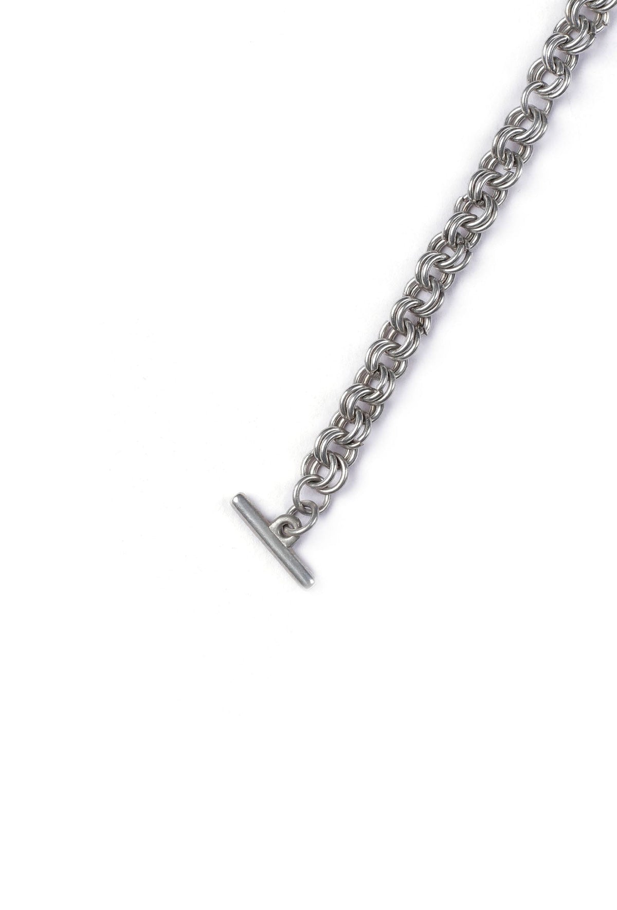 Silver Twisted Chain Bracelet