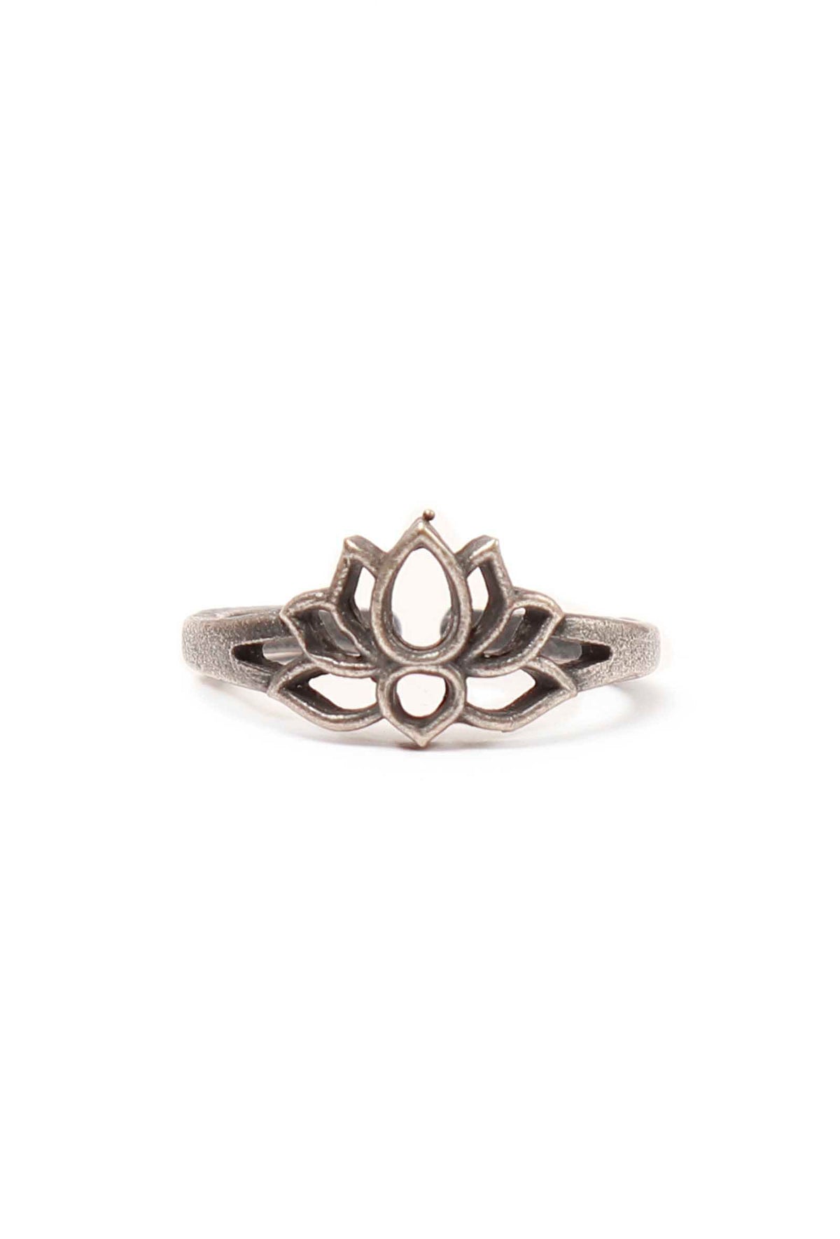 Set of 4: Butterfly Silver Brass Toering