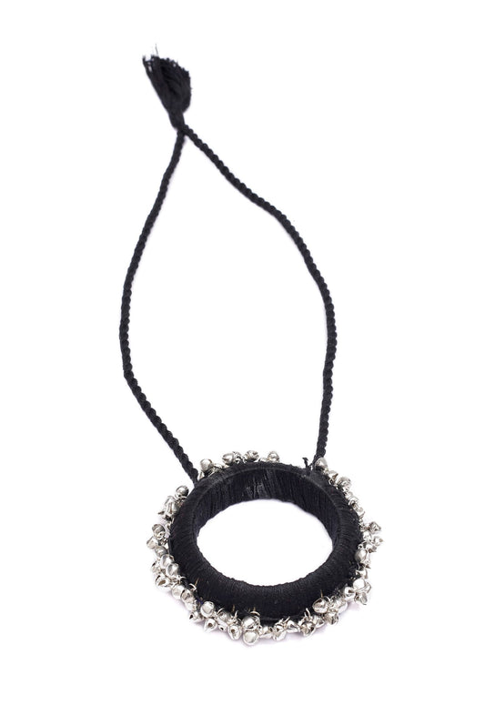 Onyx Black Ghungroo Handcrafted Necklace