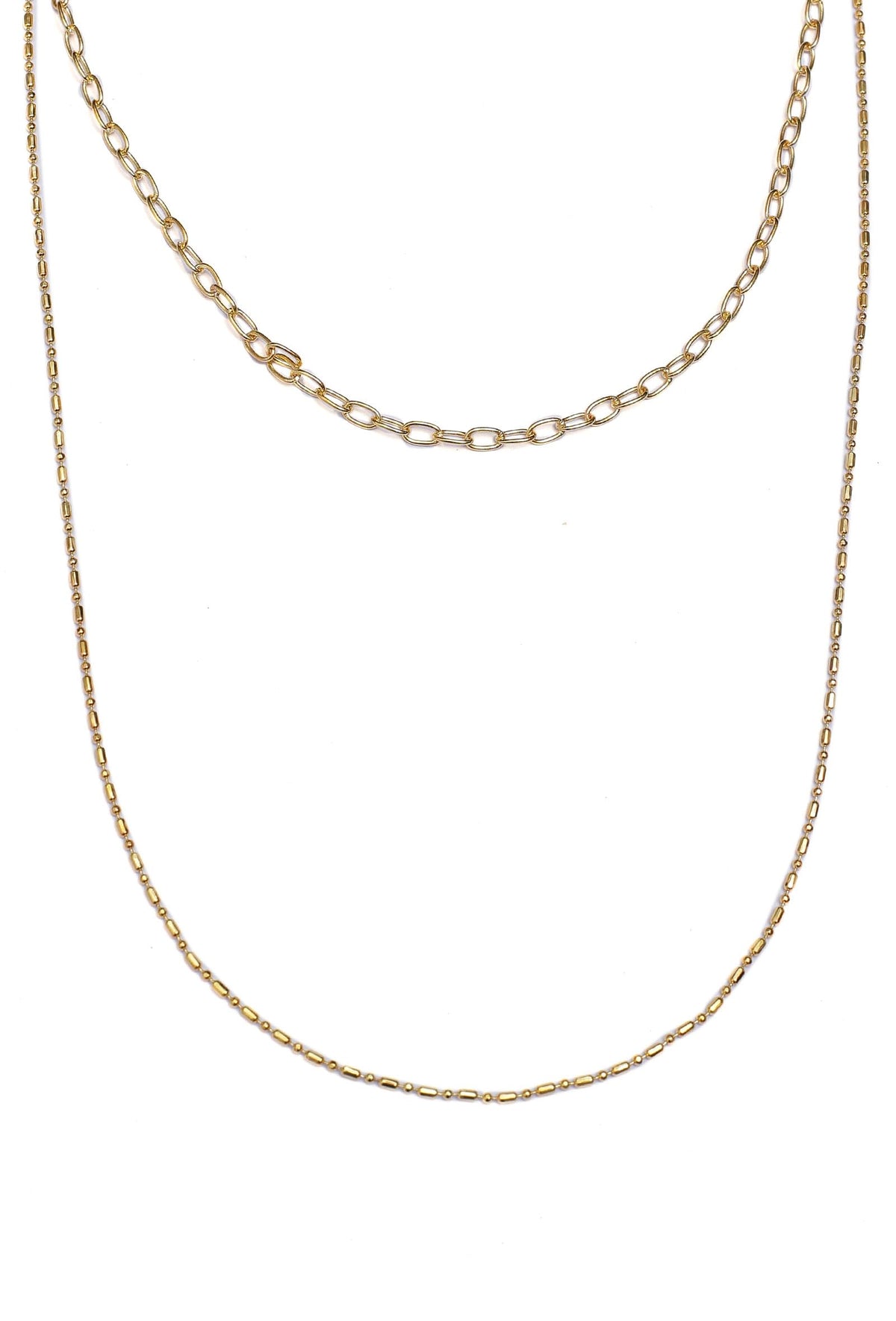 Isla Gold Layered Chain