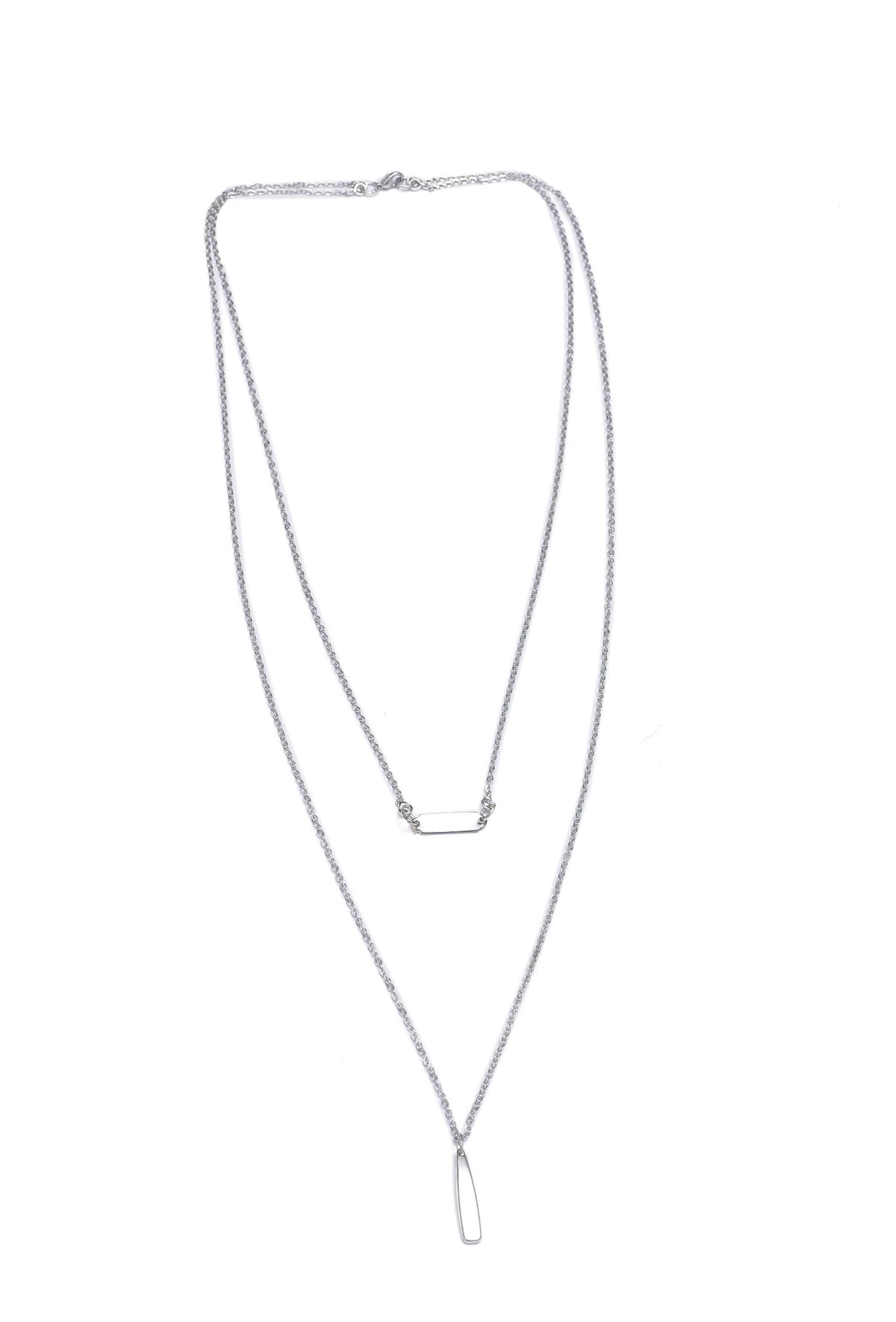 Grace Silver Layered Chain