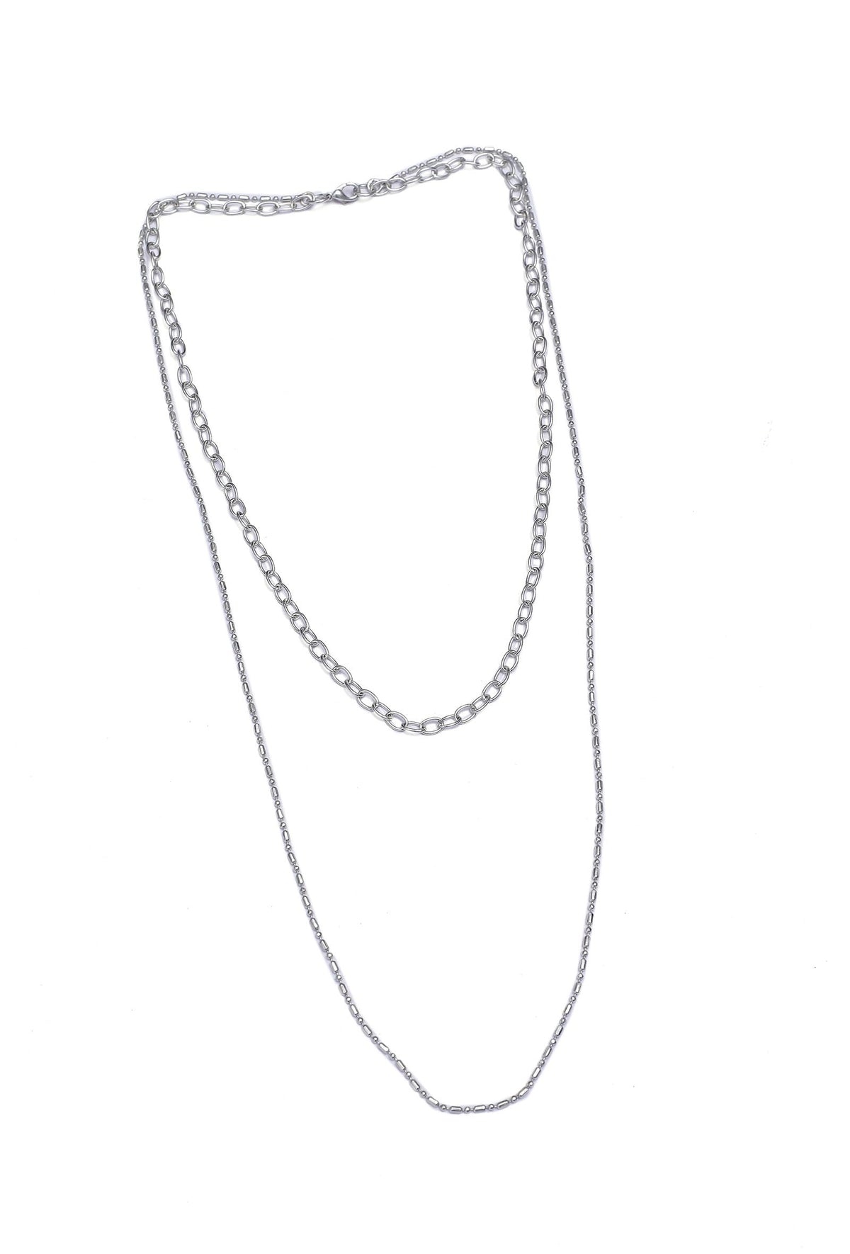 Alice Silver Layered Chain