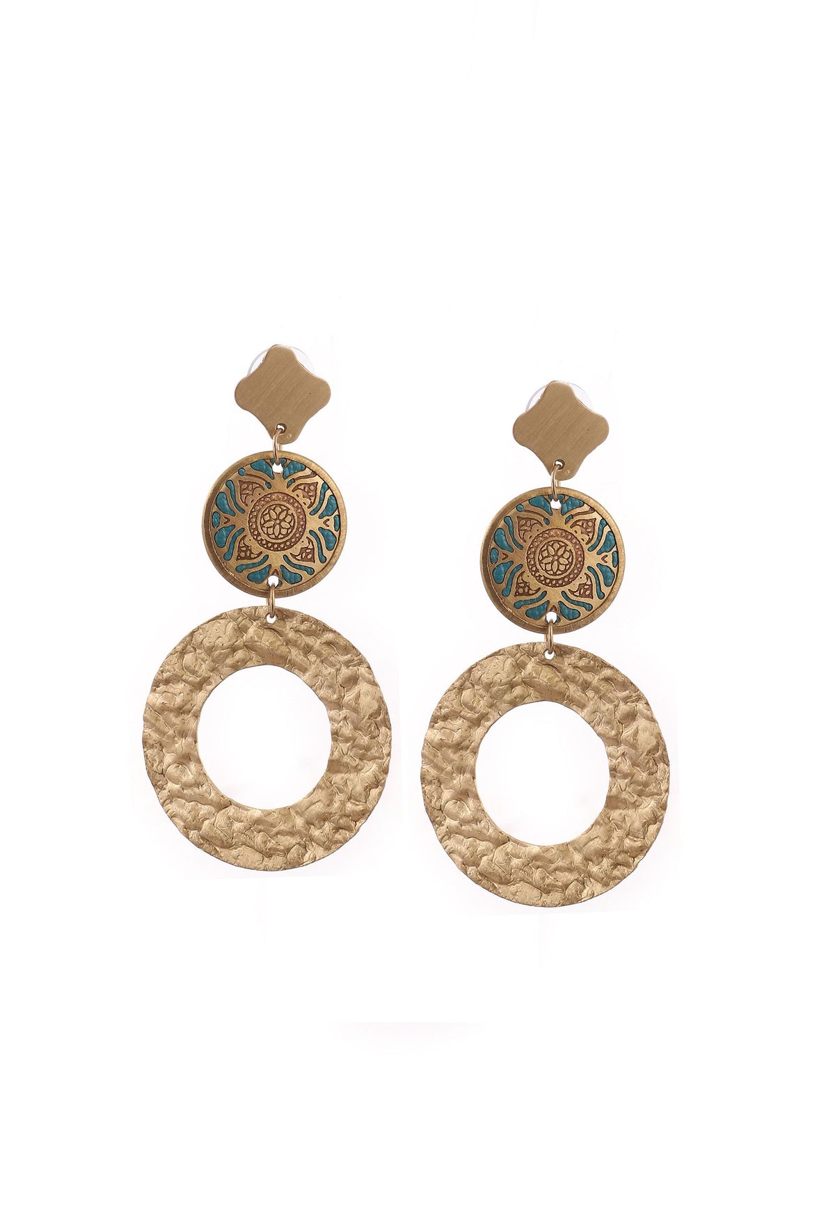Starkle Brass Earrings