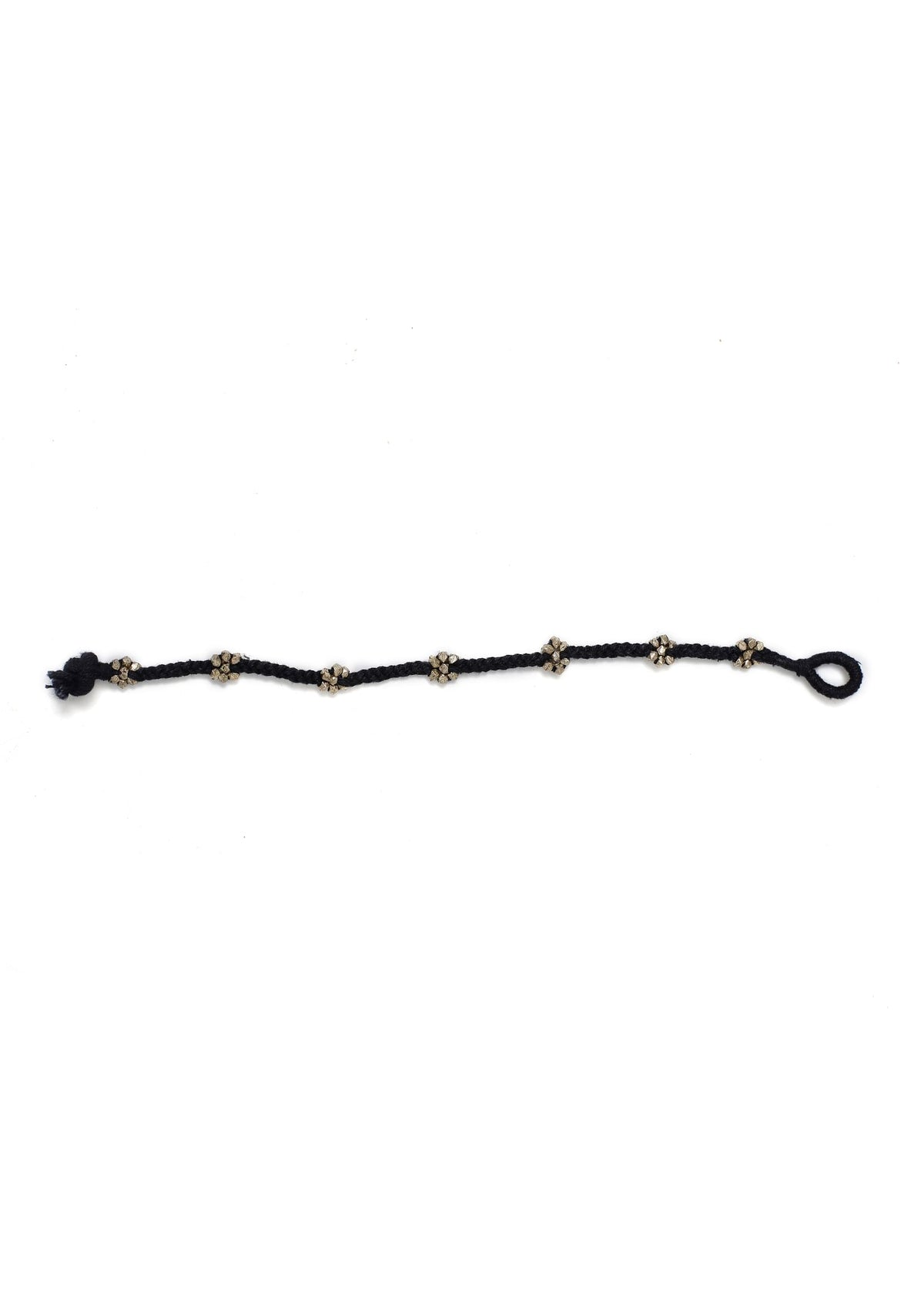 Black Thread Tribal Anklet