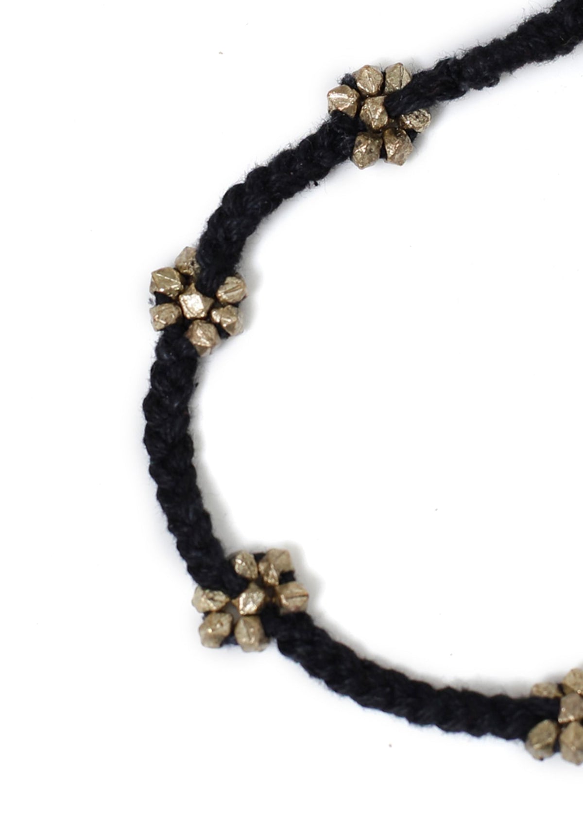 Black Thread Tribal Anklet